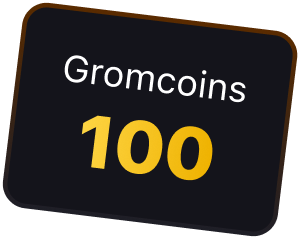 Gromcoins 100